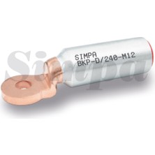 Simpa BKP-D/016-M12/SD Bimetal Kablo Pabucu Al-Cu 16 Mm2 M12 - 40 Adet