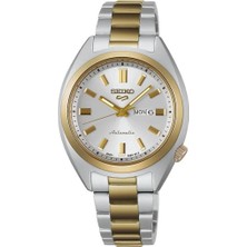 Seiko SRE024K1 Otomatik Çelik Gri/altın Rengi 10 Atm 32 mm Kadın Kol Saati