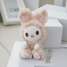 Glipet Peluş Tavşan Köpek Oyuncağı 9X16X6 cm Krem