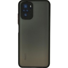 The Gencoo Xiaomi Redmi Note 10 Kılıf Montreal Silikon Kapak - Siyah