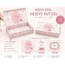 Yeap Office Hediyelik Kişiye Özel Çikolata Kutusu ve Etiket Seti - Doğum Çikolatası ve Özel Günler Için