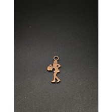 Nesgo Moda Bronz Metal Fermuar Elciği (3 Cm) - Çanta ve Mont Aksesuarı