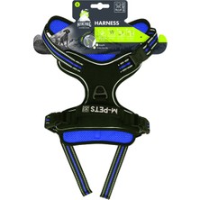 Glipet Hıkıng Reflektörlü Soft Sırt Tasması Blue (L) 10825199