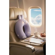 Renas Store Miniso Lisanslı Mini Pals Robin Bunny Boyun Yastığı 30 cm – Hafızalı Köpük Konfor