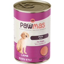 Pawmas Pate Kuzu Etli Yavru Köpek Konservesi 400 gr