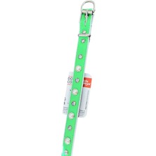 Glipet  Yeşil Incili Destekli Boyun Tasması 2X40 cm