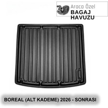 Elorcar Renault Boreal 2026+ (Alt Kademe) Bagaj Havuzu
