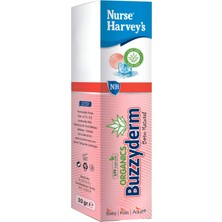 Nurse Harvey's Organics Buzzyderm Serinletici Vücut Jeli 20 gr Bebek ve Yetişkin Kullanımı İçin