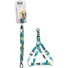 Glipet Ally Paws Harness And Leash Tape Göğüs Tasması Seti S 1,5 CM*120 cm