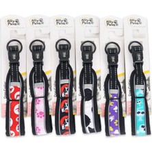 Glipet Allypaws Dog Collar Small Desenli Boyun Tasması 1,5CM*25-40CM