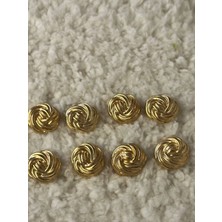 Nesgo Moda Blazer Ceket Düğme Seti Gold