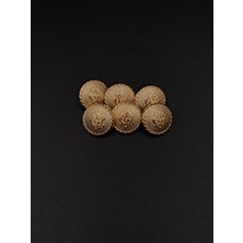 Nesgo Moda Metal Düğme Free Sarı 16.5mm 6 Adet