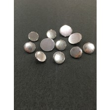 Belirtilmemiş Blazer Ceket Düğmesi Düz Metal Para Model Gümüş