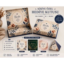 Yeap Office Hediyelik Kişiye Özel Çikolata Kutusu ve Etiket Seti - Doğum Çikolatası ve Özel Günler Için