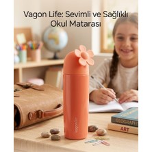 Tüftürük Vagonlife Paslanmaz Termos Çelik Matara 360 ml