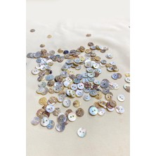 Nesgo Moda 12 Boy 8 mm Çift Delikli Düğme (20 Adet)