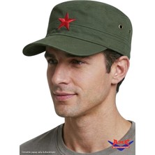 Axe Sportswear Yazlık Yıldız Nakışlı Arkası Cırtlı Ayarlanabilir Castro Cap Kep Avcı Model Şapka