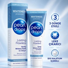 Pearl Drops Lasting Flawless - Leke Çıkarıcı Beyazlatıcı Diş Macunu, 3 Günde Etkili, Sıvı Kalsiyumlu, 75 ml