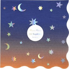 Meri Meri - Making Magic Star Large Napkins - Make Magic Yıldızlar Peçeteler (L) (16'lı)