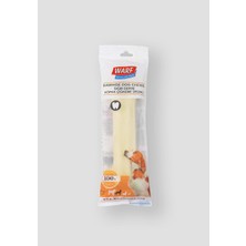 Warf Sığır Derisi Köpek Beyaz Ödül Kemiği 90 Gr-15,5 cm
