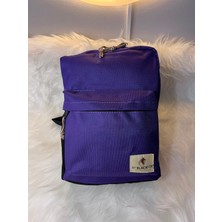 Gk Luxury & Fashion Kadın Sırt Çantası Günlük Kullanım Fermuarlı Çok Bölmeli Şık ve Kullanışlı Çanta Orta Boy