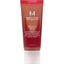 Mıssha Mükemmel Kapatıcılık Sunan Çok Fonksiyonlu M Perfect Cover Bb Krem Ex SPF42 Pa No.13 20