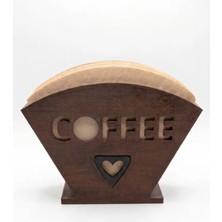Mira's Coffee 100 Adet No:4 Kağıt Kahve Filtresi ve Dekoratif Filtre Tutucu