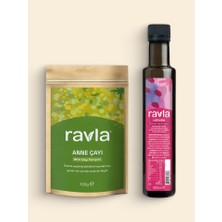 Ravla 2'li Ürün - Anne Çayı - 120g / Lohusa Bitkisel Yağ Karışım - 250ml