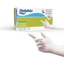 Pudralı Tek Kullanımlık Eldiven -L- 100 Adet