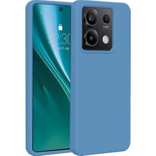 Uravas Store Xiaomi Redmi Note 13 4g Kılıf First Silikon - Mavi