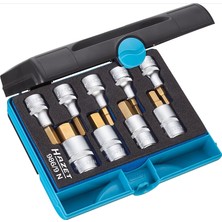 Hazet 986/9N Allen Uçlu Lokma Anahtar Takımı Set 1/2 Inç 9 Parça 5-17 mm