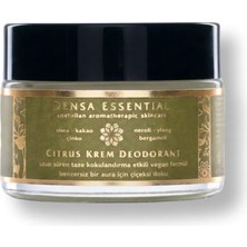 Densa Essential Citrus Krem Deodorant 50 ml Neroli-Bergamot-Ylang Ylang-Itır / Gün Boyu Süren Taze Floral Kokulandırma