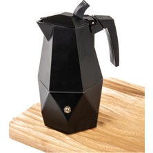 3 Cups Coffeehutt Bigg Coffee Kahve Demleme Kahve Ekipmanı Italyan Filtre Kahve Makinesi Kırmızı
