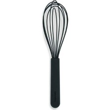 Greenpan Silikon Çırpıcı – Mat Siyah, Platinum Serisi, Çelik Gövdeli, 200°C Isıya Dayanık