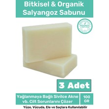 Floranova %100 Doğal 3'lü Orijinal Salyangoz Sabunu Güzel Kokulu El Yüz Saç Vücut Cilt Sabunu