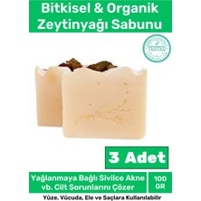 Floranova Doğal Organik Güzel Kokulu El Yüz Saç Vücut Cilt Orijinal 5'li Zeytinyağı Sabunu