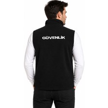 Arthur Kışlık Erkek Yazı Nakış Işlemeli 3 Cepli Polar Özel Güvenlik Yeleği