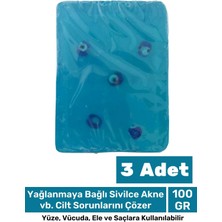 Floranova Güzel Kokulu El Yüz Saç Vücut Cilt Orijinal Bitkisel Nazar Boncuklu Okyanus Sabunu 100G - 3 Adet