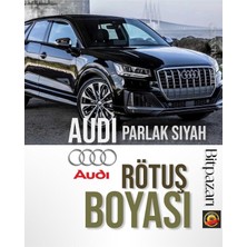Flea Market Audi LY9B Siyah Rötuş Boyası, Fırçalı, 25 Ml, A3, A4, A5, A6, A7, A8, Q2, Q5, E-Tr