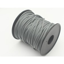 5 mm Renkli Paracord Ip (10 Metre) (Koyu Gri)