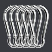Metal Karabina, 8X80 Mm, 5 Adet, Bağlantı Elemanı