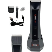 Powertec TR-660 Islak &amp; Kuru Tüm Vücut Tıraş Makinesi (Led Işıklı &amp; Ayarlanabilir Tar