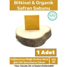 Floranova #sabun %100 Doğal Koku Yüz Cilt Beyazlatıcı Organik Nemlendirici Safran Sabunu 1 Adet