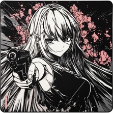 Klasse Gosu 500X500X4MM E-Sports Gaming Oyuncu Anime Mouse Pad (Kira)