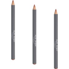 Süre Kalıcı Dağılma Yapmayan Nemlendirici Dudak Kalemi - Lipliner Pencil Salmon 3 Paketi