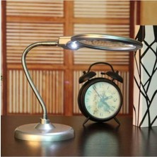 Hitteknoloji Işıklı Büyüteç Masa Lambası, 130 mm Mercek, Çalışma ve Okuma Lambası