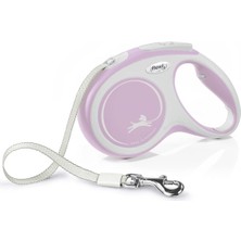 Flexi New Comfort M Beden Pembe 5mt Şerit Tasma