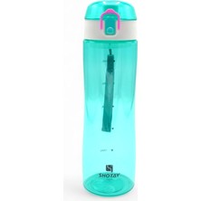 600ML Pipetli Suluk, Askılı, Turkuaz