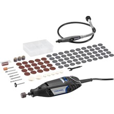 Bosch, 3200 Çok Amaçlı El Motoru, 130 W, F0133200JA, 90 Aksesuarlı, Siyah