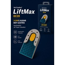Gel Comfort GC26 3 cm Jel Boy Uzatıcı Yarım Tabanlık | Topuk Destekleyici Ortopedik Boy Uzatan Jel Topukluk